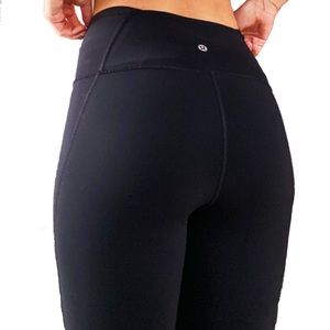 mesh panel high waisted lulu leggings